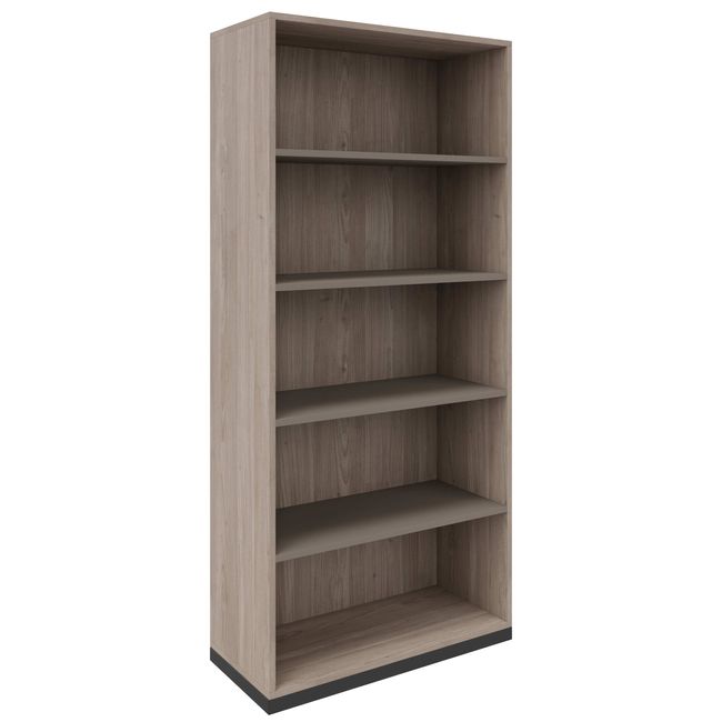 CHOICE Bücherregal | 5 OH, 800 x 1820 mm, Nordeiche grau / Cubanitgrau CHOICE Bücherregal | 5 OH, 800 x 1820 mm, Nordeiche grau / Cubanitgrau