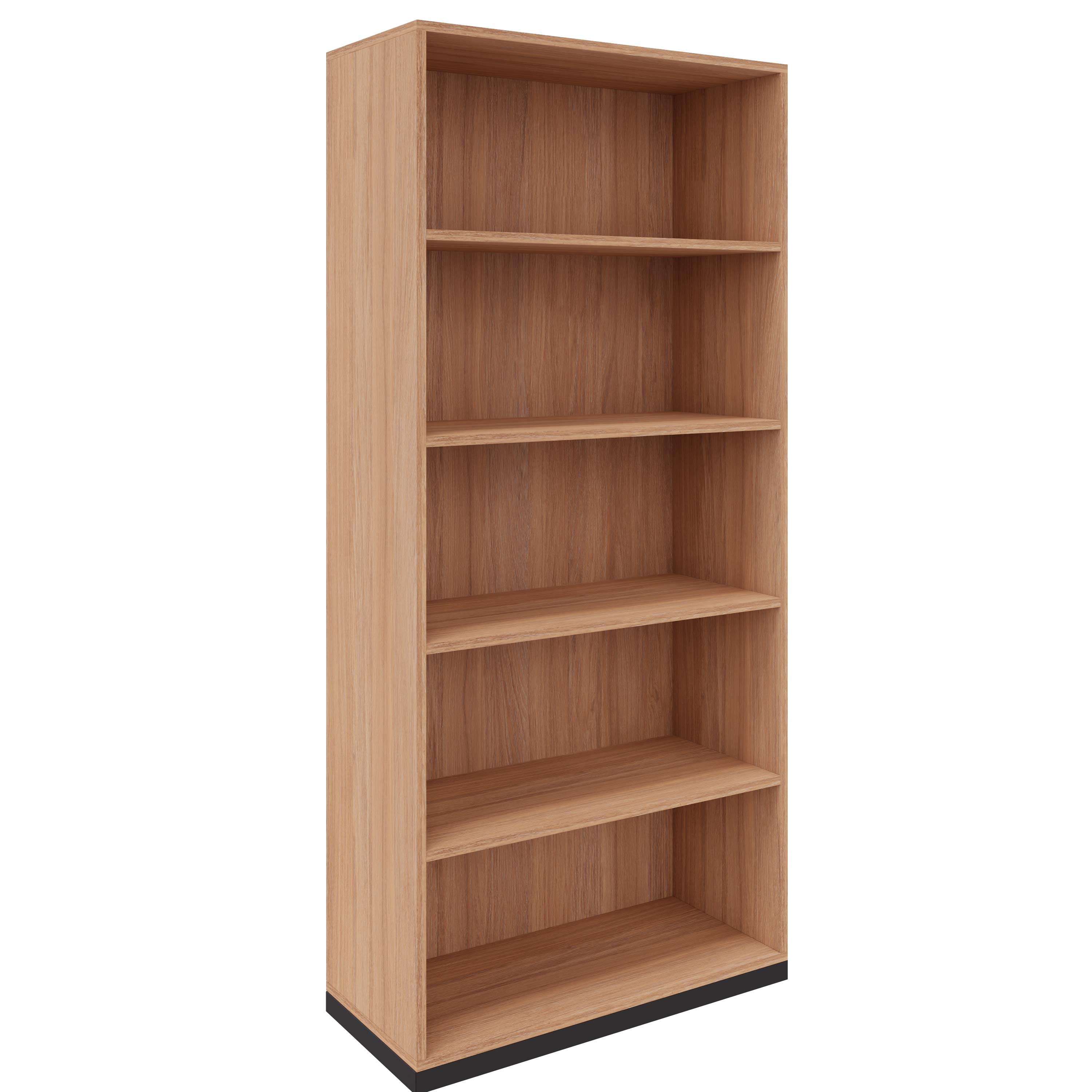 CHOICE bookshelf | 5 OH, 800 x 1820 mm, amber oak - 2 Main Image