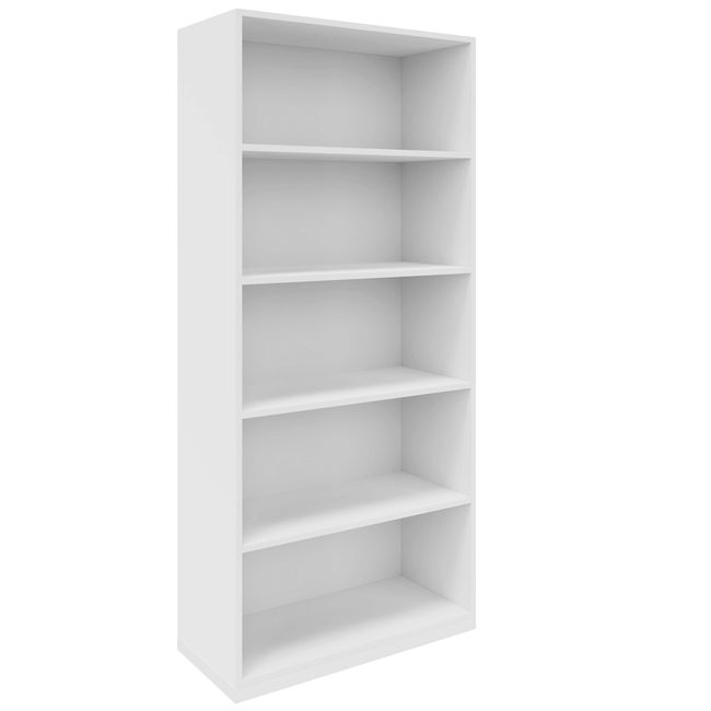 CHOICE Bücherregal | 5 OH, 800 x 1820 mm, Weiß