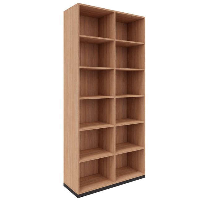 CHOICE Bücherregal | 6 OH, 1000 x 2170 mm, Bernsteineiche CHOICE Bücherregal | 6 OH, 1000 x 2170 mm, Bernsteineiche