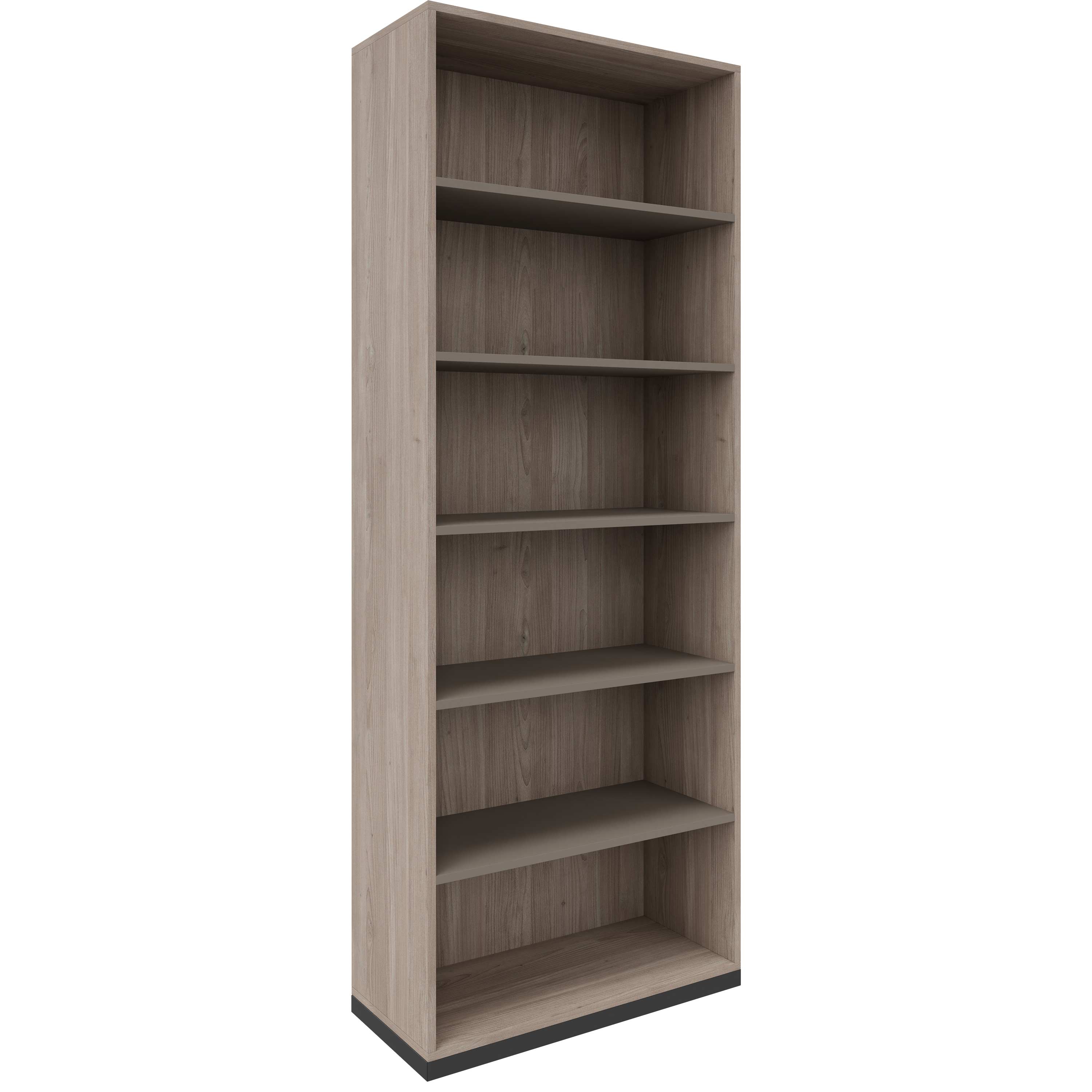 CHOICE bookshelf | 6 OH, 800 x 2170 mm, northern oak gray / cubanite gray - 2 Main Image