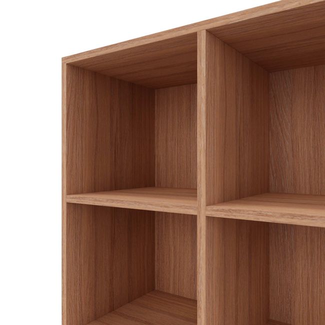 CHOICE Bücherregal | 6 OH, 800 x 2170 mm, Bernsteineiche CHOICE Bücherregal | 6 OH, 800 x 2170 mm, Bernsteineiche