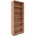 CHOICE bookshelf | 6 OH, 800 x 2170 mm, amber oak - 2 Thumbnail Image