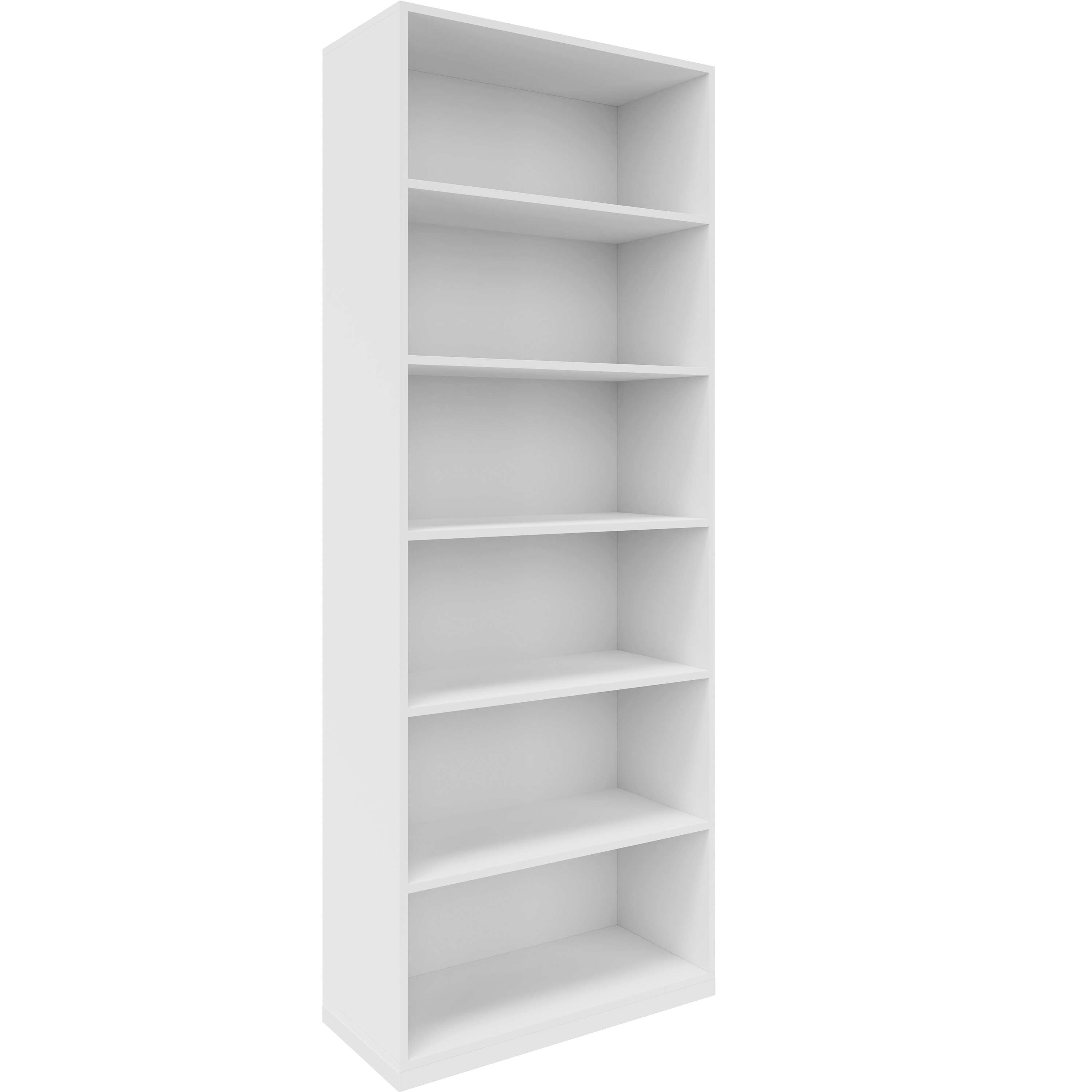 CHOICE bookshelf | 6 OH, 800 x 2170 mm, white - 2 Main Image