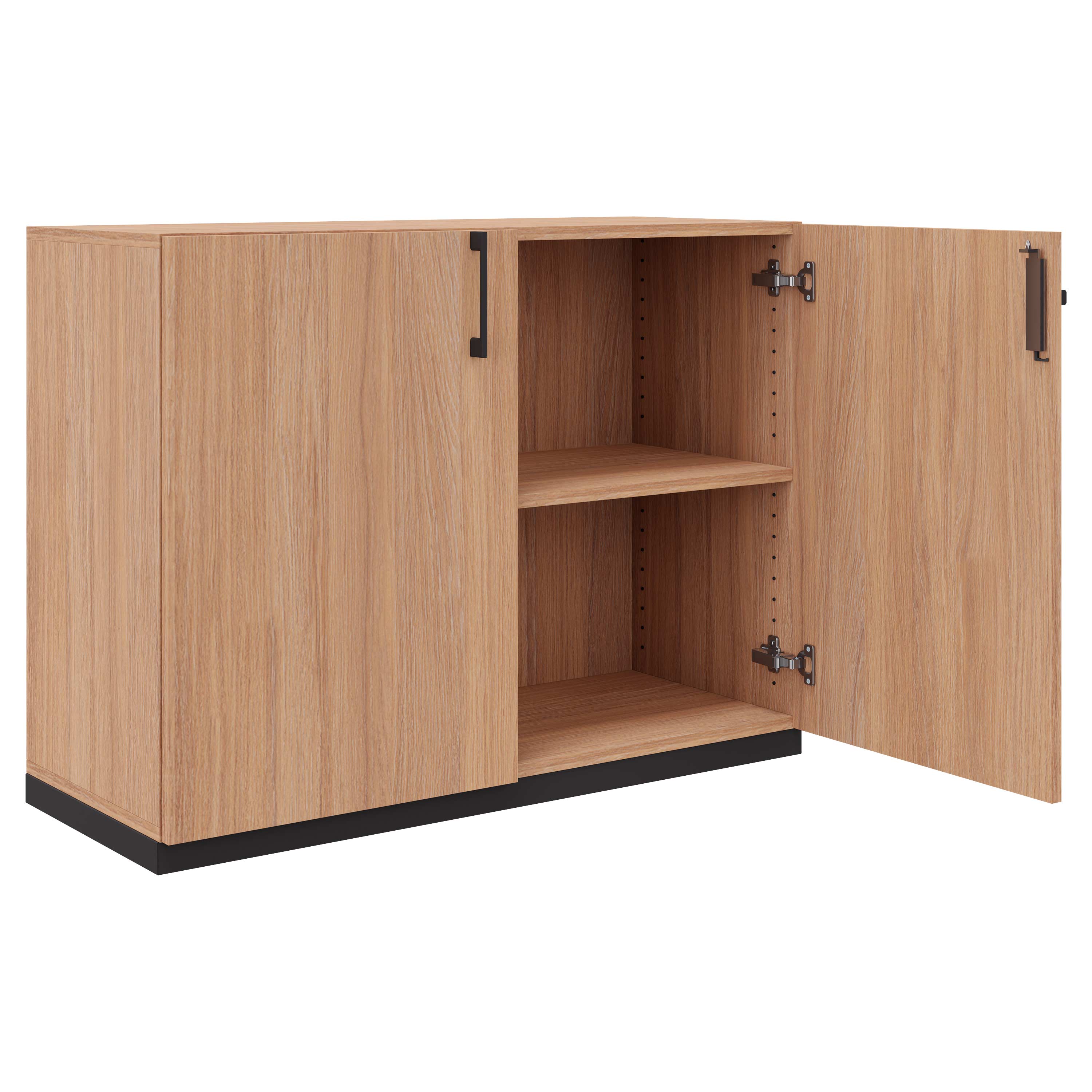 CHOICE Armoire de porte d'aile | 2 oh, 1000 x 760 mm, chêne ambre - 2 Main Image