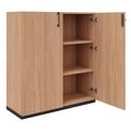 CHOICE Armoire de porte d'aile | 3 oh, 1000 x 1115 mm, chêne ambre - 2 Thumbnail Image