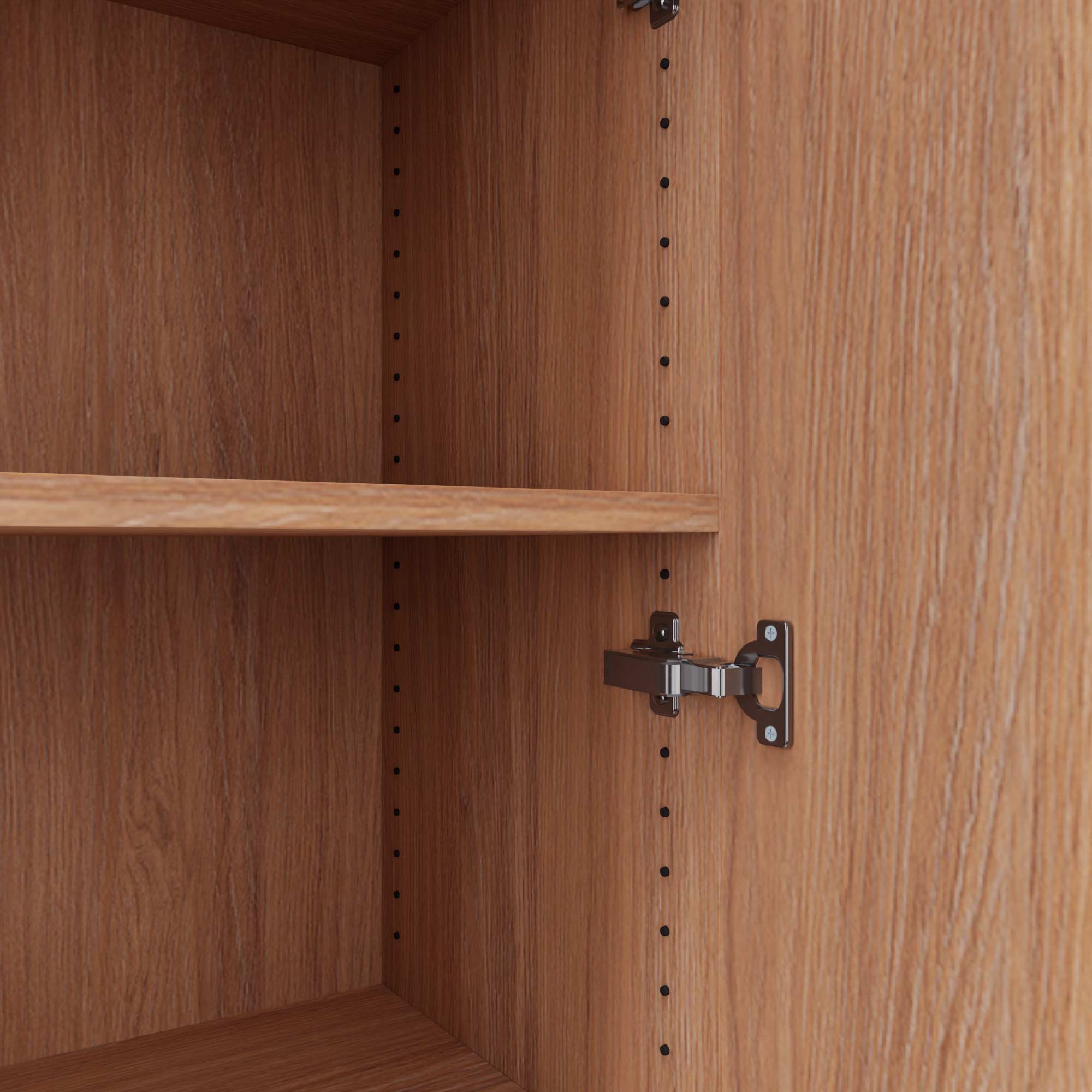 CHOICE Armoire de porte d'aile | 4 oh, 1000 x 1465 mm, chêne ambre - 3 Main Image