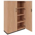 CHOICE Armoire de porte d'aile | 4 oh, 1000 x 1465 mm, chêne ambre - 2 Thumbnail Image