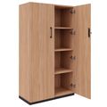 CHOICE hinged door wardrobe | 4 OH, 800 x 1465 mm, amber oak - 2 Thumbnail Image