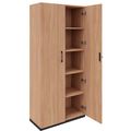 CHOICE hinged door wardrobe | 5 OH, 800 x 1820 mm, amber oak - 2 Thumbnail Image