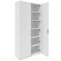 CHOICE Armoire de porte d'aile | 6 oh, 1000 x 2170 mm, blanc - 2 Thumbnail Image