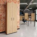 CHOICE hinged door wardrobe | 6 OH, 800 x 2170 mm, amber oak - 1 Thumbnail Image
