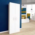 CHOICE Flügeltürenschrank | 6 OH, 800 x 2170 mm, Weiß
