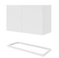CHOICE Flügeltürenschrank | 6 OH, 800 x 2170 mm, Weiß