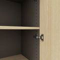 CHOICE Combina il cabinet | 2 OH, 800 x 760 mm, cubanite grigio / cenere di sabbia - 3 Thumbnail Image