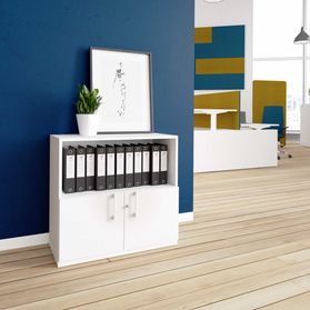 CHOICE Kombischrank | 2 OH, 800 x 760 mm, Weiß