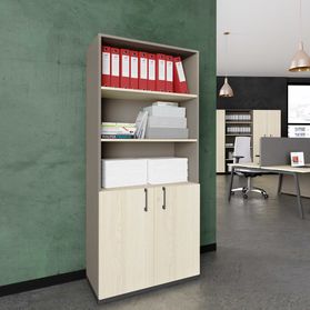 CHOICE Kombischrank | 5 OH, 800 x 1820 mm, Cubanitgrau / Sandesche
