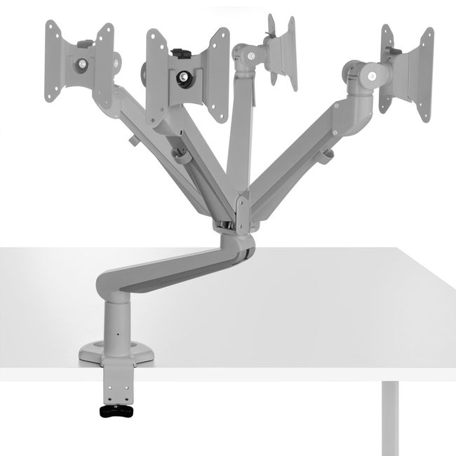 Monitorhalter | Gasfederunterstützung, 200 - 500 mm, Silber Monitorhalter | Gasfederunterstützung, 200 - 500 mm, Silber