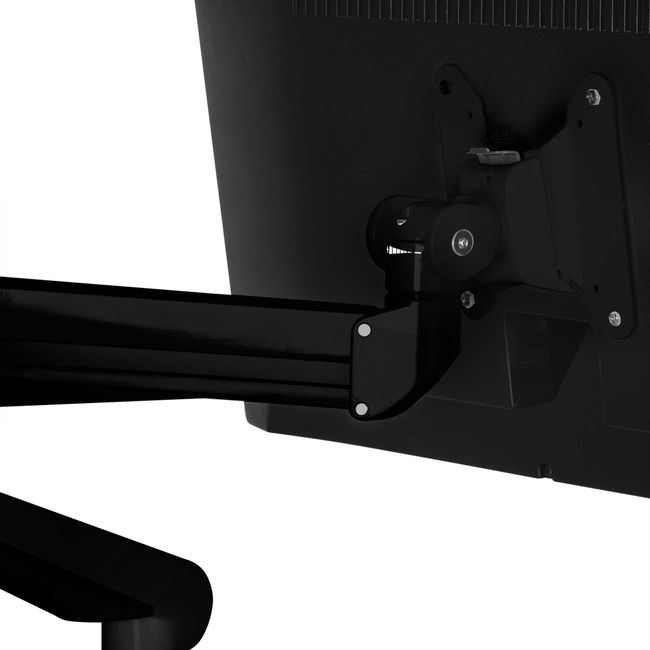 Monitorhalter | Gasfederunterstützung, 200 - 500 mm, Schwarz Monitorhalter | Gasfederunterstützung, 200 - 500 mm, Schwarz