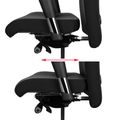 ROVO XP 1470 executive chair | Heavy duty chair, lumbar support, black - 12 Thumbnail Image