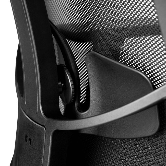 König + Neurath - JET.III Bürodrehstuhl | Netzrücken, Lordosenstütze, Schwarz