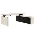 MOTION 2-Motoren-Schreibtisch mit Sideboard | Elektrisch höhenverstellbar, 2000 x 1800 mm, Sandesche - 1 Thumbnail Image