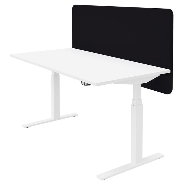 DESK Akustik-Tischtrennwand | 760 mm hoch, Polyesterbezug LUCIA DESK Akustik-Tischtrennwand | 760 mm hoch, Polyesterbezug LUCIA