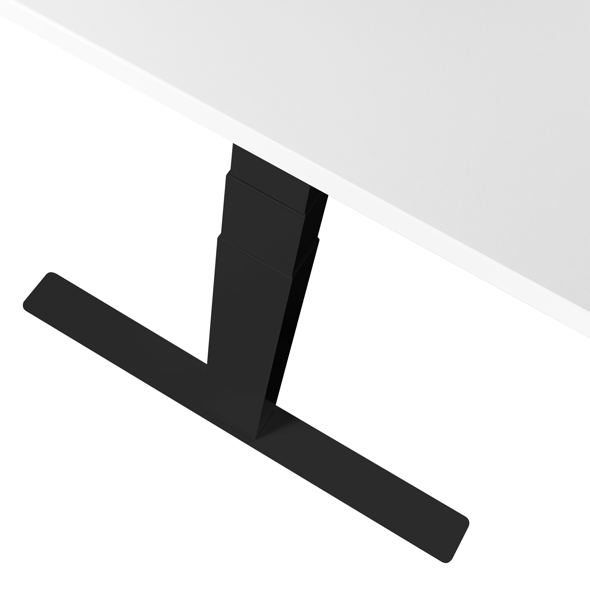 König + Neurath – Active T Motorschreibtisch | 1600 x 800 mm, elektrisch höhenverstellbar, elektrifiziert, Weiß - 8 Main Image