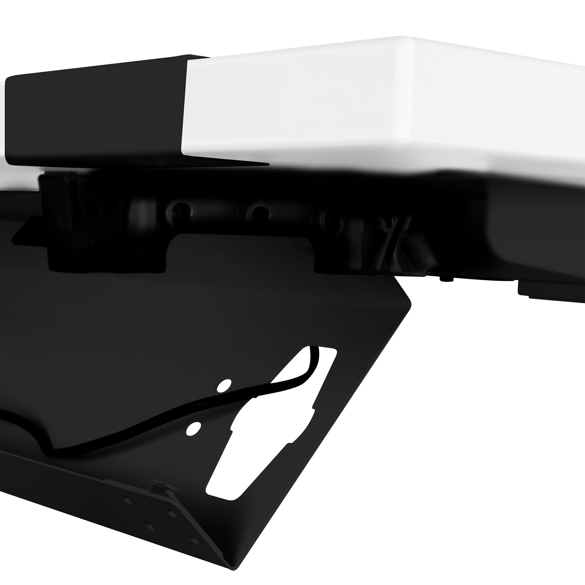 König + Neurath – Active T Motorschreibtisch | 1600 x 800 mm, elektrisch höhenverstellbar, elektrifiziert, Weiß - 15 Main Image