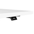 König + Neurath – Active T Motorschreibtisch | 1600 x 800 mm, elektrisch höhenverstellbar, elektrifiziert, Weiß - 3 Thumbnail Image
