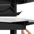 König + Neurath – Active T Motorschreibtisch | 1600 x 800 mm, elektrisch höhenverstellbar, elektrifiziert, Weiß - 14 Thumbnail Image