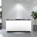 ICE reception desk | 2204 x 1022mm, White - 10 Thumbnail Image