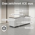 ICE Empfangstheke | 2204 x 1022 mm, Perlgrau