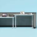 ICE reception desk | 2204 x 1022 mm, pearl gray - 10 Thumbnail Image