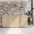 ICE reception desk | 2204 x 1022 mm, sand ash - 1 Thumbnail Image