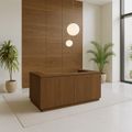 ICE reception desk | 2204 x 1022 mm, walnut veneer - 10 Thumbnail Image