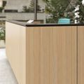 ICE reception desk | 3214 x 1022 mm, amber oak - 8 Thumbnail Image
