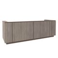 ICE reception desk | 3214 x 1022 mm, gray northern oak - 1 Thumbnail Image