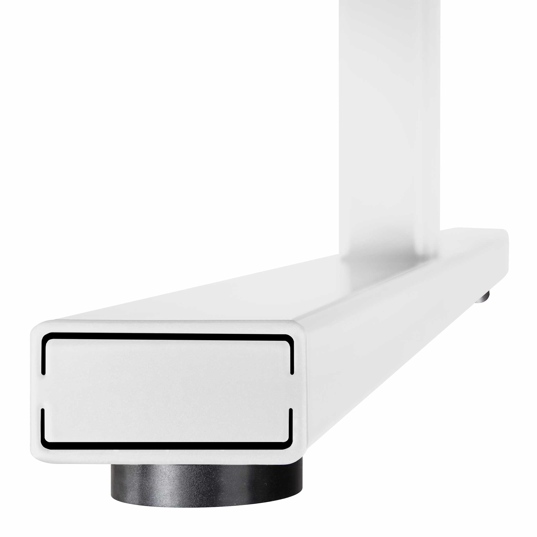 T-EASY Schreibtisch | 1200 x 800 mm, elektrifiziert, Weiß - 2 Main Image