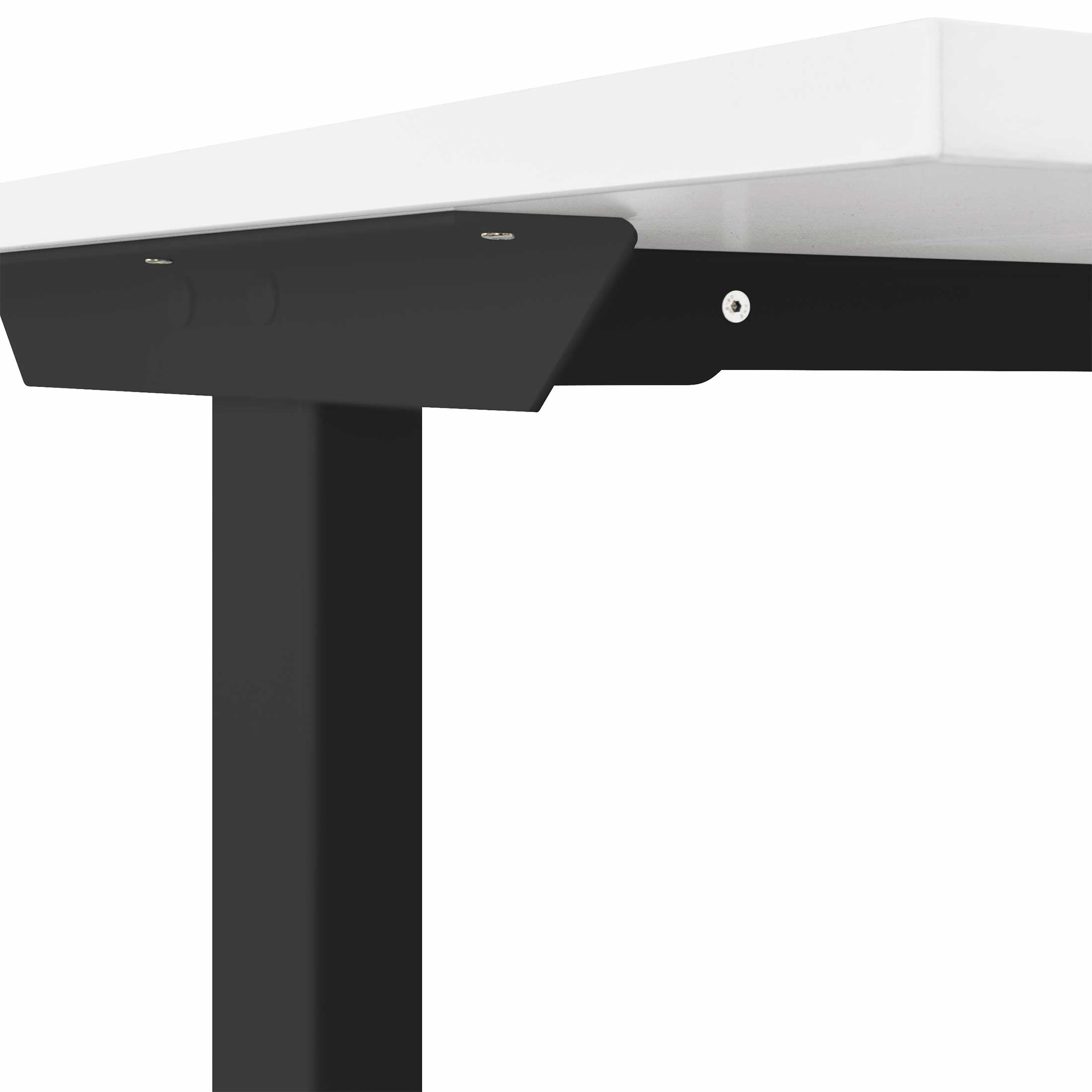 T-EASY Desk | 1200 x 800 mm, electrified, white - 3 Main Image
