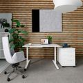 T-EASY Schreibtisch | 1200 x 800 mm, elektrifiziert, Weiß T-EASY Schreibtisch | 1200 x 800 mm, elektrifiziert, Weiß