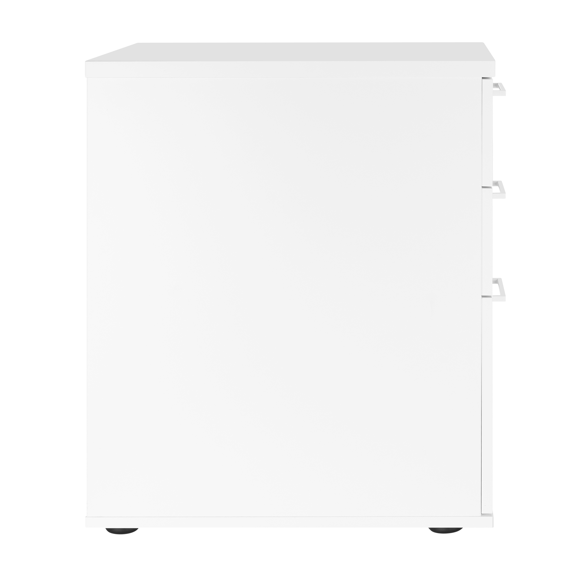 OPTIMA Stand container | 600 mm deep, white - 5 Main Image