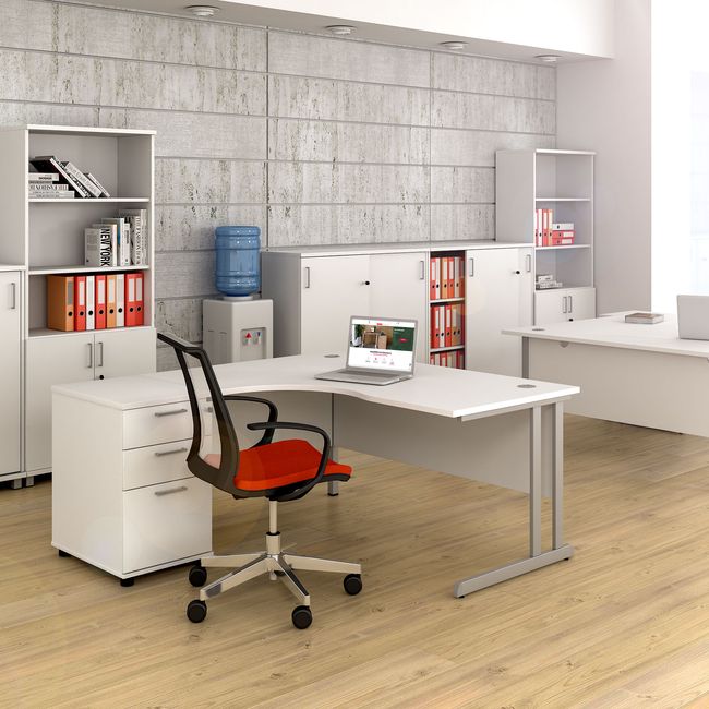 OPTIMA Standcontainer | 600 mm tief, Bernsteineiche OPTIMA Standcontainer | 600 mm tief, Bernsteineiche