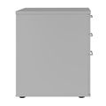 OPTIMA standing container | 600 mm deep, pearl gray - 4 Thumbnail Image