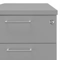 OPTIMA standing container | 600 mm deep, pearl gray - 5 Thumbnail Image