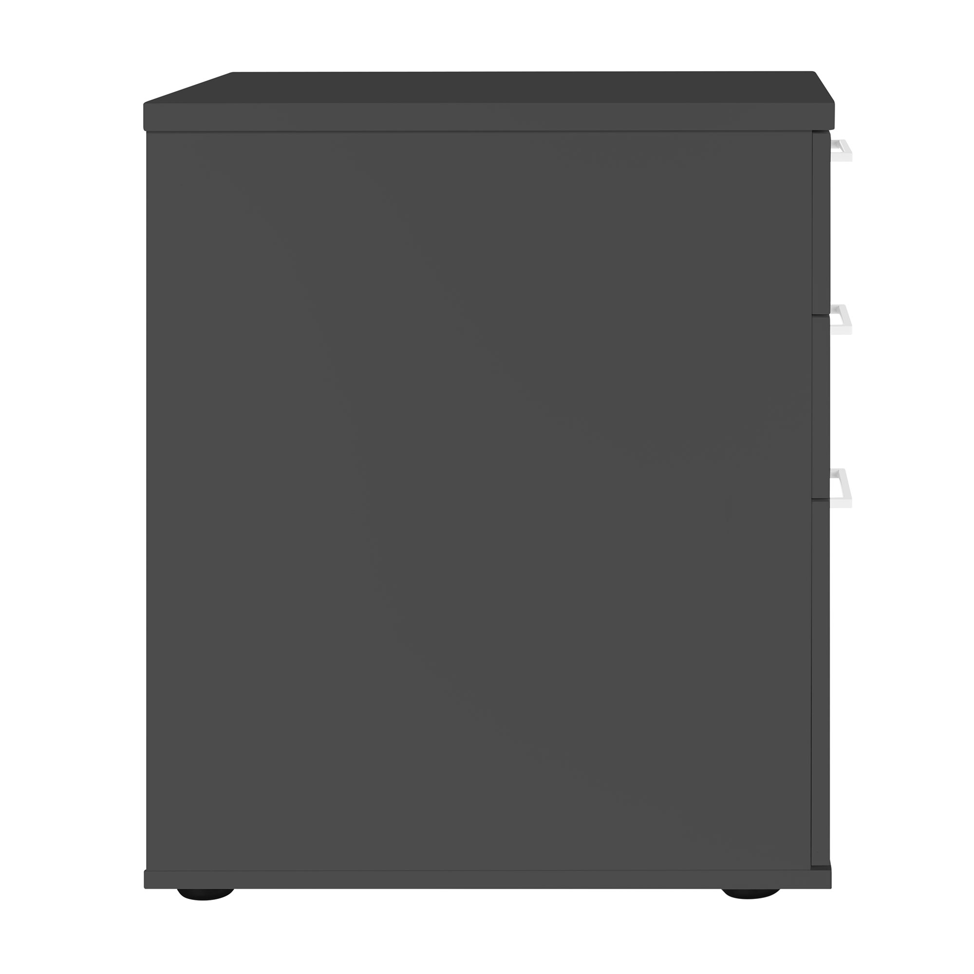 OPTIMA standing container | 600 mm deep, anthracite - 2 Main Image