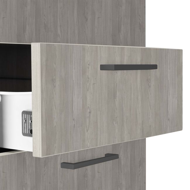 OPTIMA Standcontainer | 600 mm tief, Nordeiche grau OPTIMA Standcontainer | 600 mm tief, Nordeiche grau