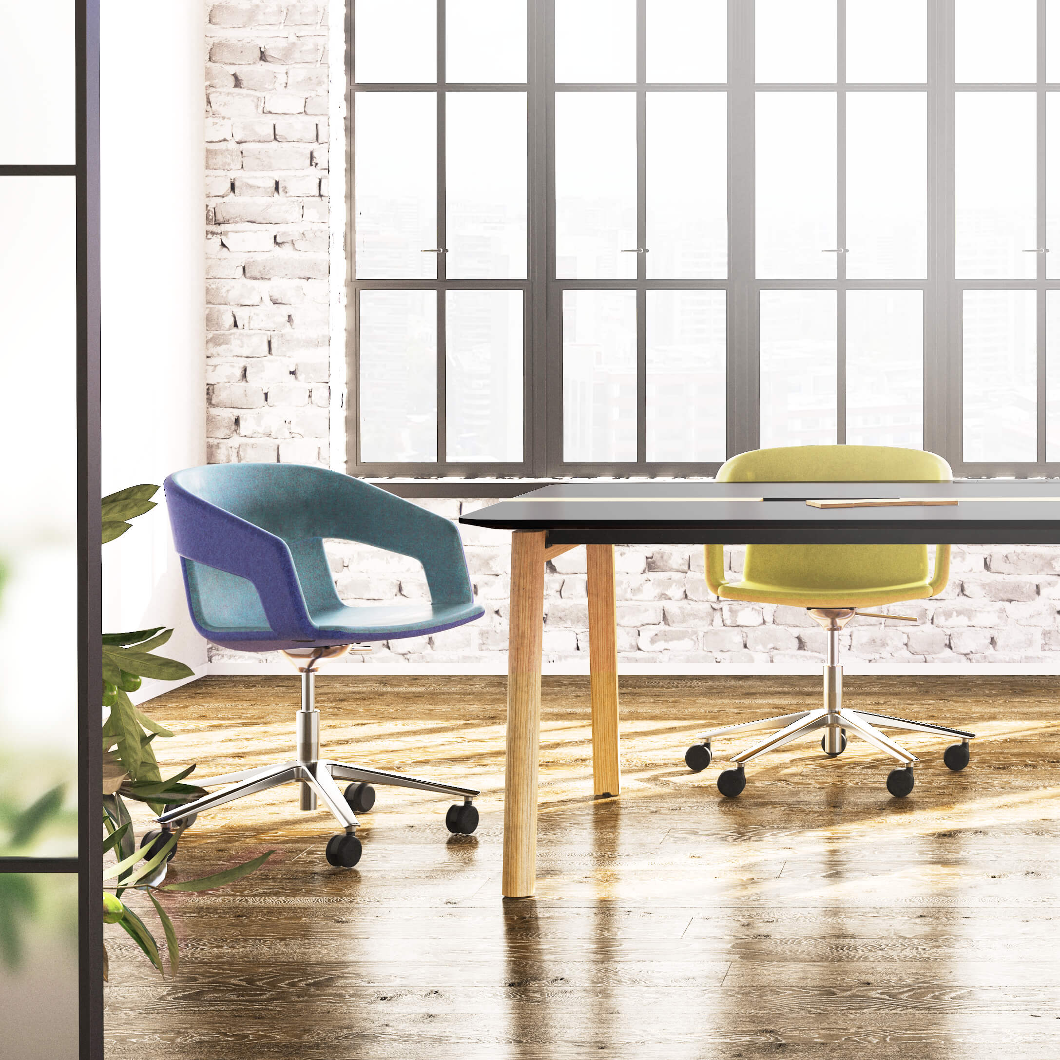 TWIST&SIT Chaise dogging | Rollbar, réglable en hauteur, synergie de couverture en laine - 2 Main Image
