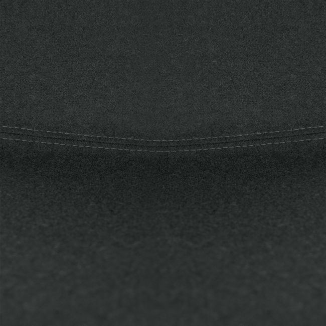 TWIST&SIT Besucher- und Konferenzstuhl | Kufengestell, Wollbezug VELITO