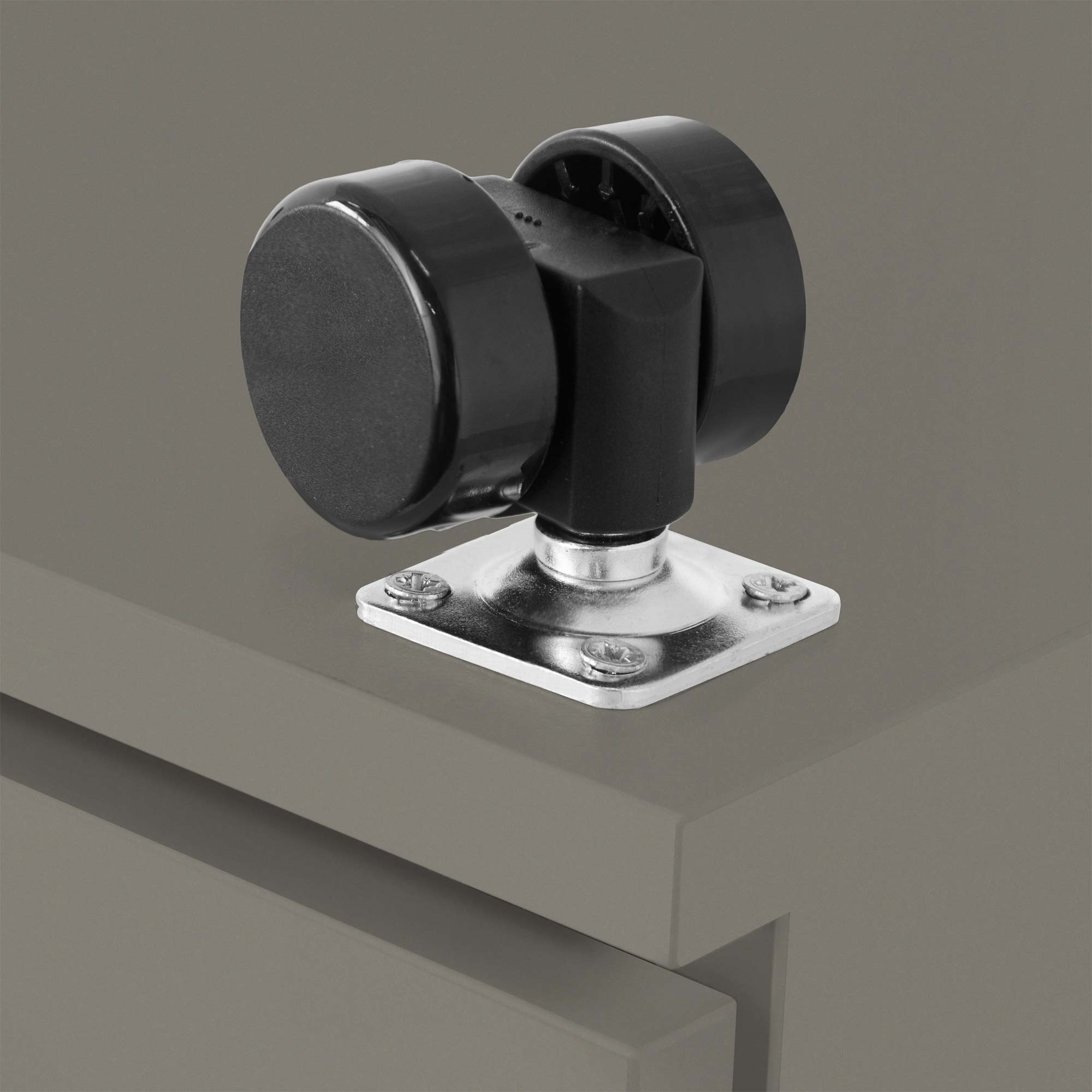 OPTIMA Conteneur en rouleau | 3 tiroirs + 1 petites pièces, 600 mm de profondeur, gris cubanite - 4 Main Image